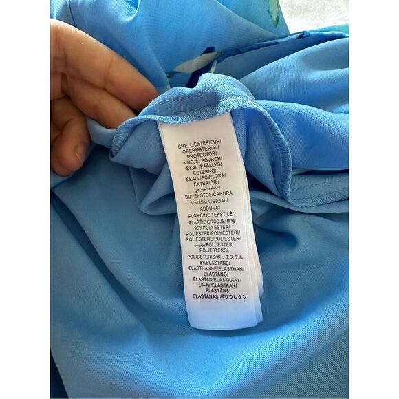 NWT Adrianna Papell Floral Print Sleeveless Gown Size 6 - Picture 11 of 11